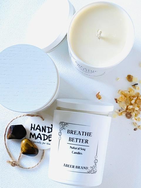 breathe better natural soy candles woody citrus