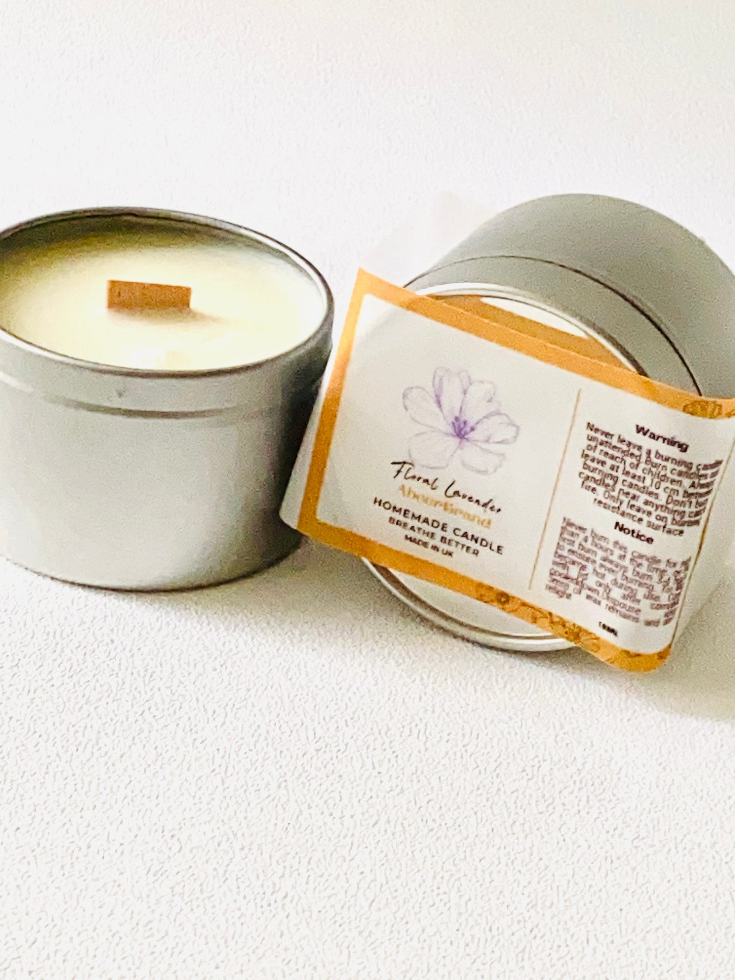 Floral Lavender Candle 100ml